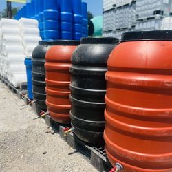 Rain Collection Barrels