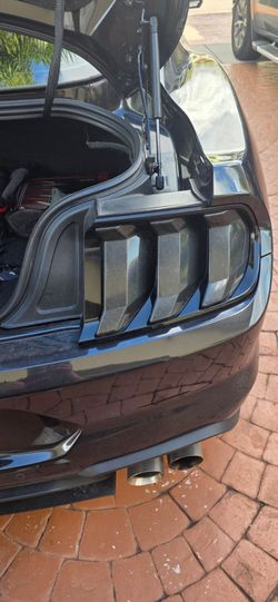 2023 Mustang Gt Rear Lights with Black Cover