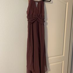 Dark purple formal prom dress - size M teenager