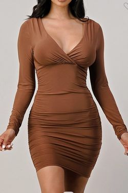 Chocolate Color Dress