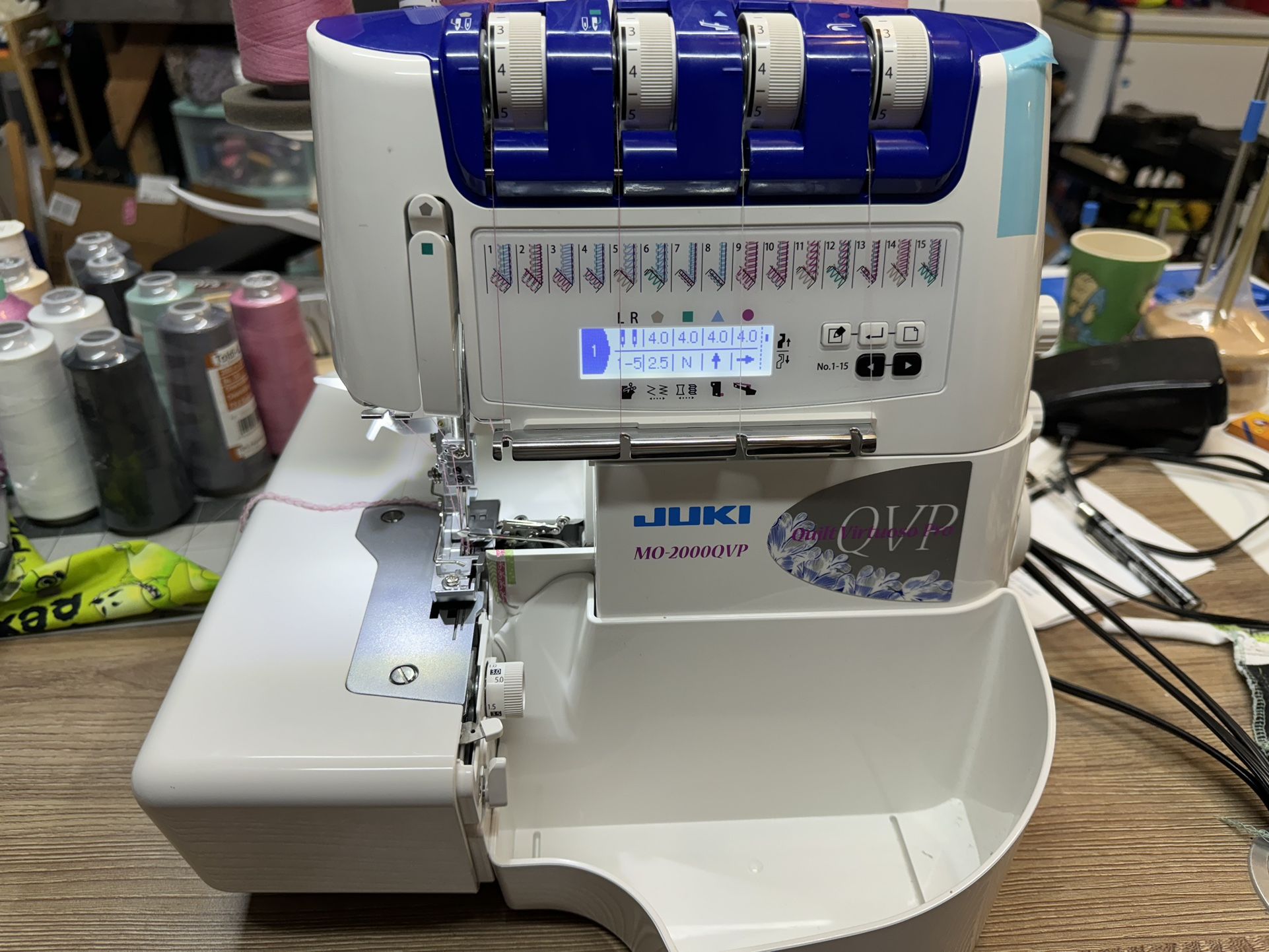 Juki MO-2000QVP Serger *Updated Photos*