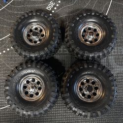 Traxxas TRX4  Brand New Wheels And Tires