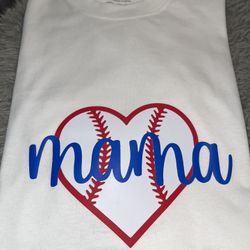 Mama Baseball Tee’s *sizes S-xxl* 