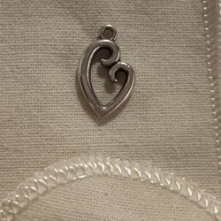 James Avery Mothers love Charm Ring Cut 