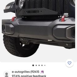 EAG winch Mounting plate - new - 18-22 Wrangler