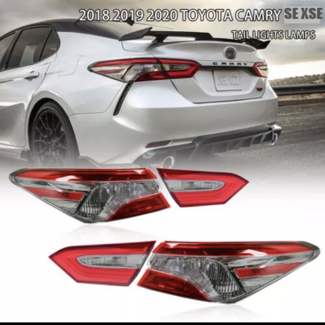 OEM rear lights for 2018-2020 Toyota Camry