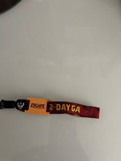 Escape 2 DAY GA Wristband