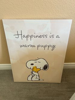 Snoopy Canvas Wall Decor