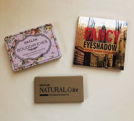 Eyeshadow palettes bundle by okalan