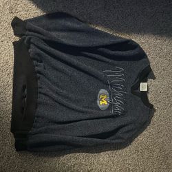 Vintage Michigan Wolverine Crew Neck Sweatshirt 