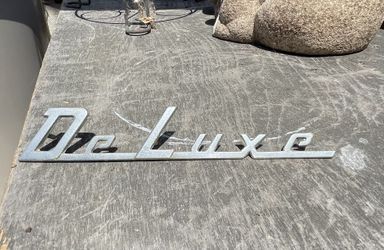 Chevrolet “Deluxe” Sign