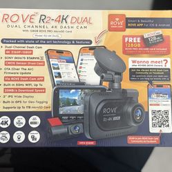 Rove R2 - 4K Dual Dash Can