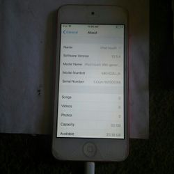 Ipod Touch 6th Generation. 