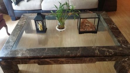 Marble table