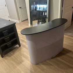 Vector Portable Table And Stool