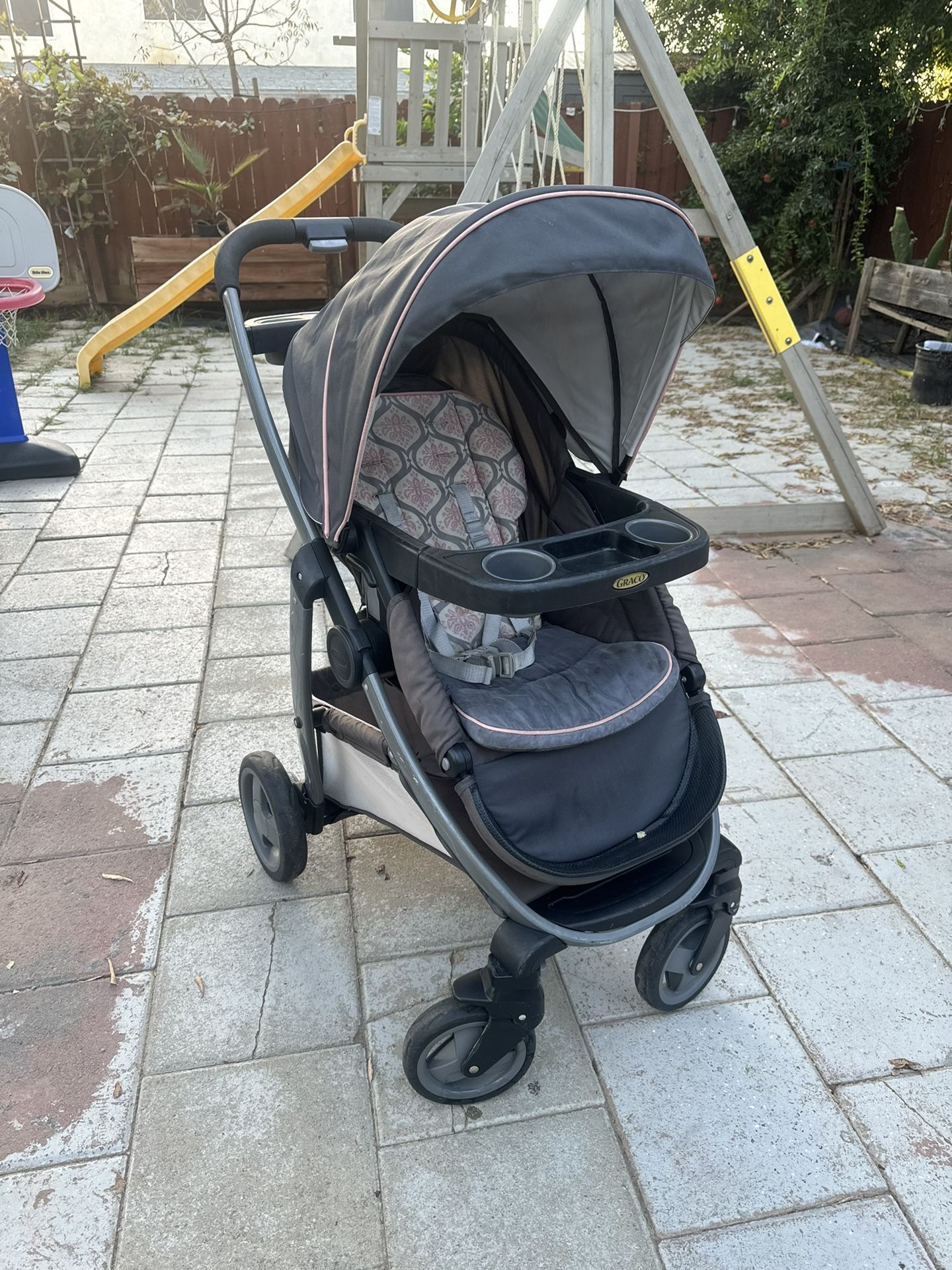PINK GRACO STROLLER