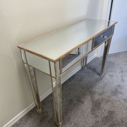 Wayfair 2 Drawer Mirrored Console Table 