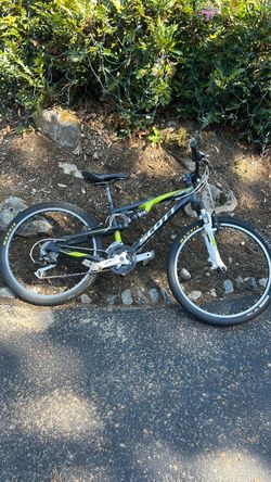 Scott full suspension kids mountain bike