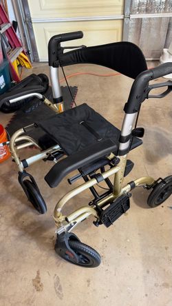 2 In 1 walker Chair