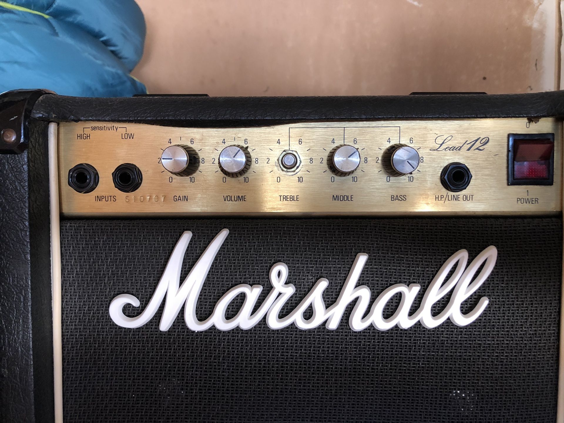 Marshall Lead 12 Model 5005 Amp