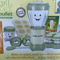 🥬 Baby Bullet Baby Food Maker – Works Great! $30 (Little Ferry, NJ)