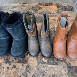 UGG & Cowgirl Boots for Infant Size 7