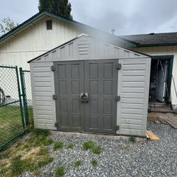 8x10 Resin Plastic Shed, 