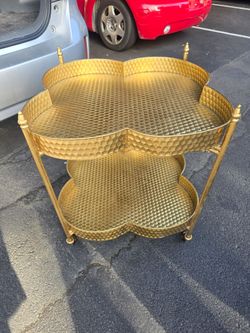 Antique serving table