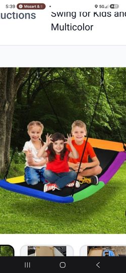 Skycurve platform tree swing