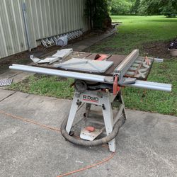 Rigid 10” Belt Drive Table Saw