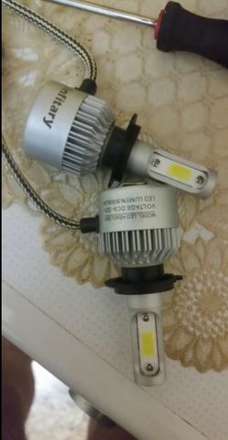 2x LED Headlights, Fog Lights, Daytime Lights, Bulb 6500k 8000 lumens *6 Months Warranty*