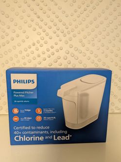 Philips electric water filter pitcher - 20 cups
