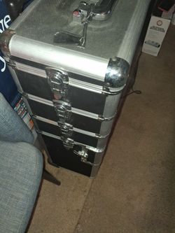 Black storage box