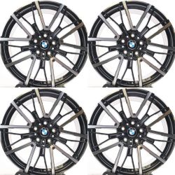 19" Staggered BMW 2-3-4-5-Series Wheels Rims Set of 4 19x8.5 19x9.5 5x120 951M