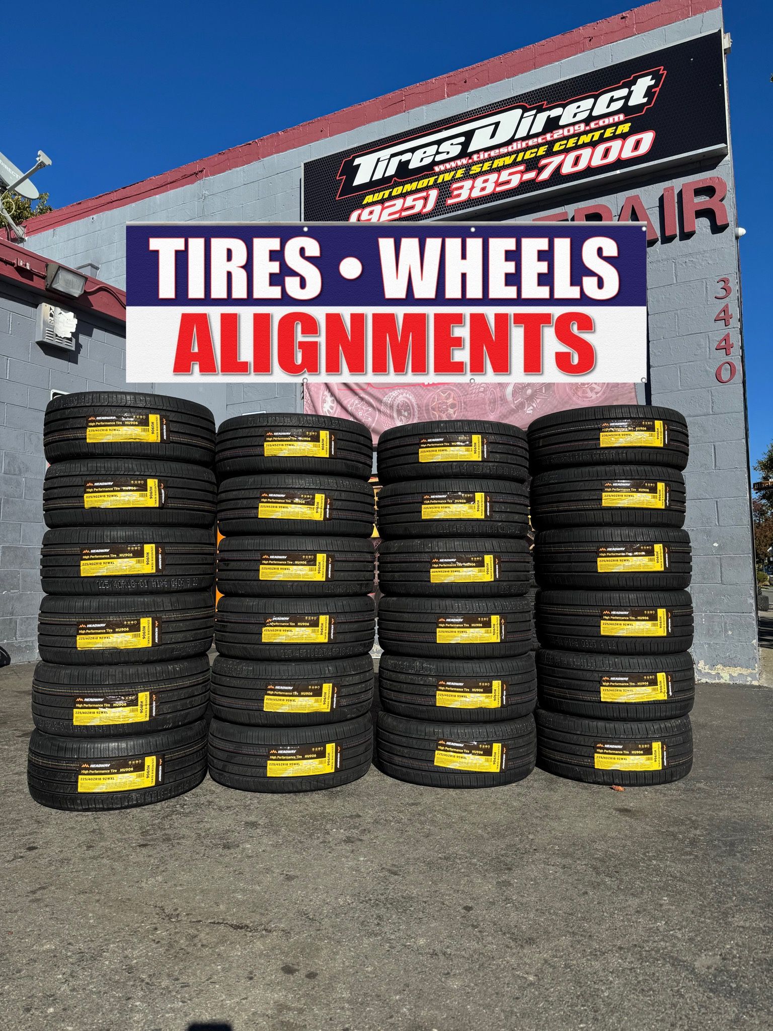 205-60-16 Tires 350$ Installed Get Free Alignment 