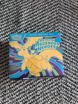 Pokemon Ascended Heroes ETB Elite Trainer box sealed new