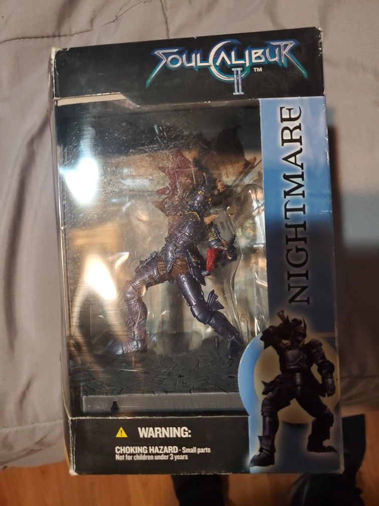 McFarlane Toys Soul Calibur 2 Nightmare Figure Open Box All Pieces Included
