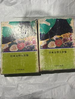 Vintage Japanese Literature Collection Volumes 3 & 6 Korean Language 2 Books