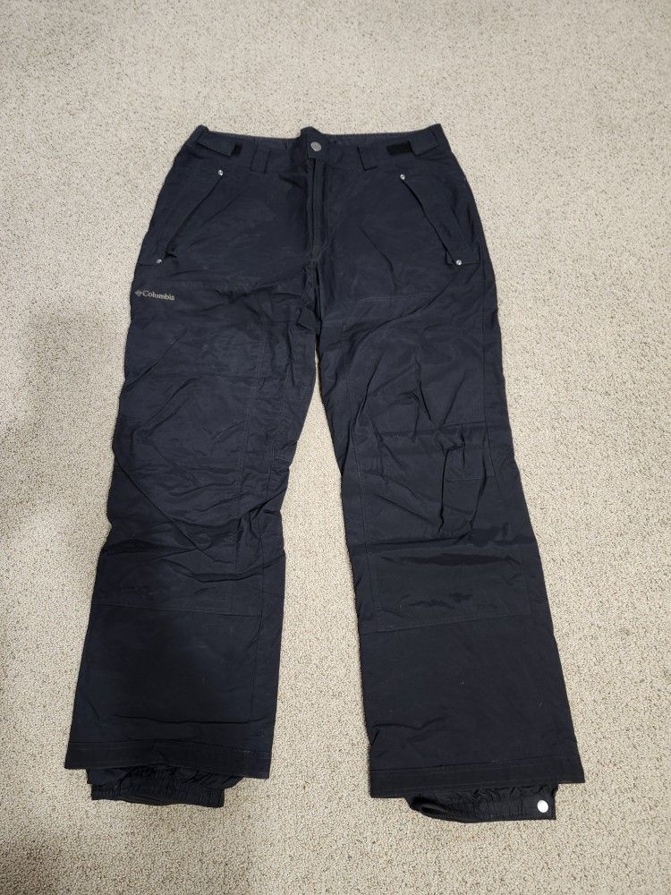 Snow clothes snow pants size xl x large men's Columbia snowboarding