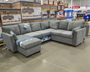 Luke Sectional Sleeper Couch with Storage