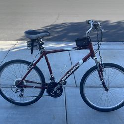Great bike for sale seven speed cannondale tridium spinner