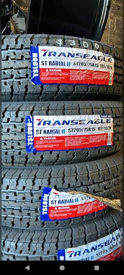205/75/15 new st traila tires