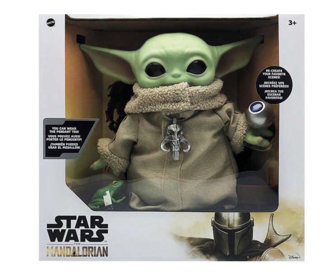 Star Wars The Mandalorian The Child Baby Yoda Exclusive Disney Mattel