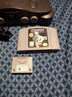 N64  original authentic works good good shape complete no offers no trades 75 Ave Indian School cross streets for pickup serious buyers only please