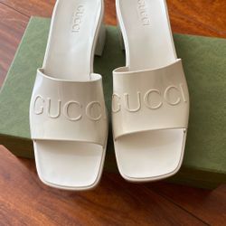 Gucci Sandal Block Heels 