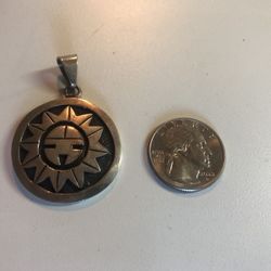 Navajo Silver Charm 925 Silver
