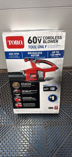 Toro Blower 60v Tool Only