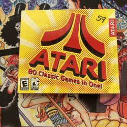 Atari: 80 Classic Games in One-PC CD ROM Software (2003) Win 98/Me/2000/XP