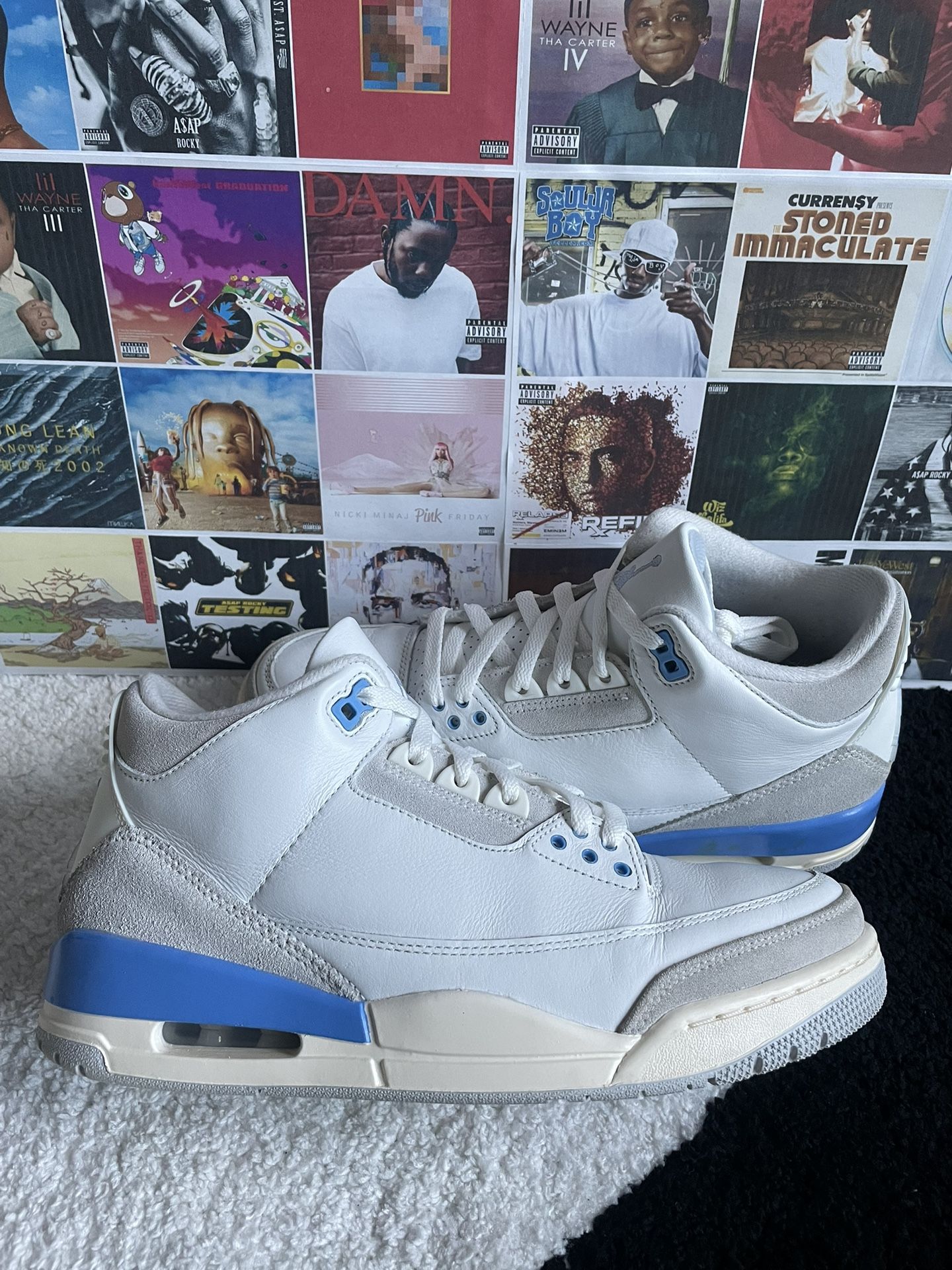 Jordan 3 Lucky Shorts size 9