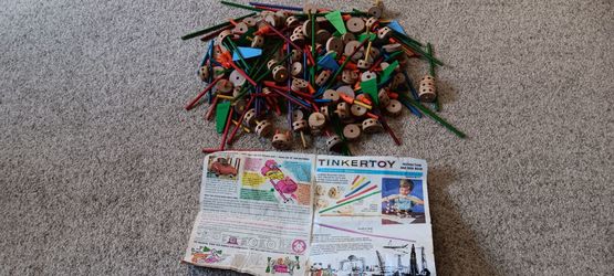 Vintage Tinker Toys.